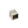 Insert HM modulaire, Raccordement à Sertir, mâle, 20 pin, 16A, Polycarbonate 